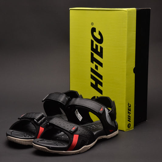 SANDAL HI TECH RED BLACK